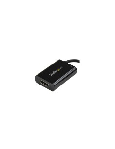 StarTech.com Adaptador USB-C a HDMI 4K con Entrega de Alimentación por USB - 60 Watts - Negro 2