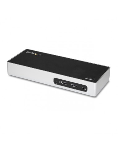 StarTech.com Docking Station USB 3.0 para Dos Monitores - 6x USB 3.0