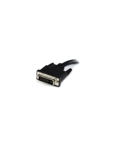StarTech.com Adaptador Conversor de 20cm DVI-I a VGA - DVI-I Macho - HD15 Hembra - Cable Convertidor Negro