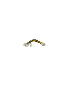 StarTech.com EPS48ADAP Adaptador de corriente EPS de 4 Pines a 8 Pines de 6 pulgadas con LP4 - H/M