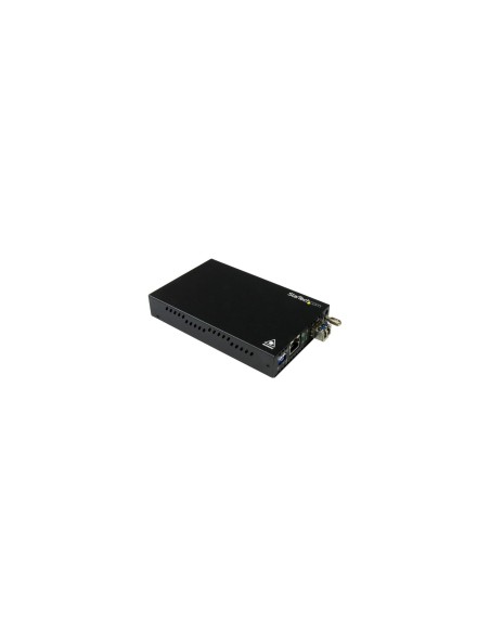 StarTech.com Conversor de Medios de Ethernet Gigabit de Cobre a Fibra - Monomodo LC - 10km