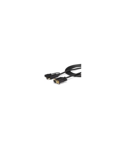 StarTech.com Cable de 0.9m Conversor Activo HDMI a VGA - Adaptador 1920x1200 1080p - Negro