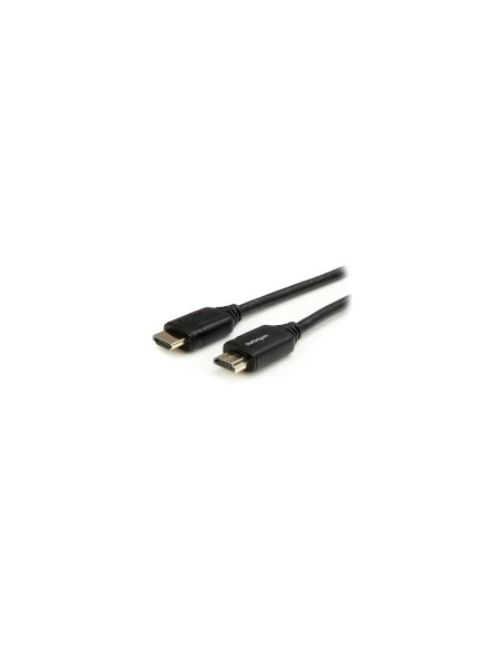 StarTech.com Cable HDMI premium de alta velocidad con Ethernet - 4K 60Hz - Macho a Macho - 1m Negro