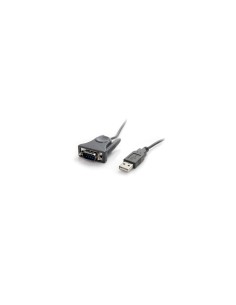 StarTech.com Cable Adaptador de 0.9m USB a Serie Serial DB9 DB25 RS232 - 0.9m Negro 2