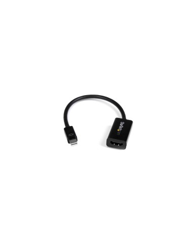 StarTech.com Conversor de VÍ­deo Mini DisplayPort a HDMI con Audio â?? Adaptador Activo MDP 1.2 para MacBook Pro â?? 4K 30Hz - N