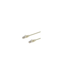 StarTech.com Cable de red CAT6 UTP Delgado con Conectores RJ45 sin Enganches - 2.5m Gris
