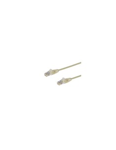 StarTech.com Cable de red Cat6 UTP Delgado con Conectores RJ45 sin Enganches - 0.5m Gris