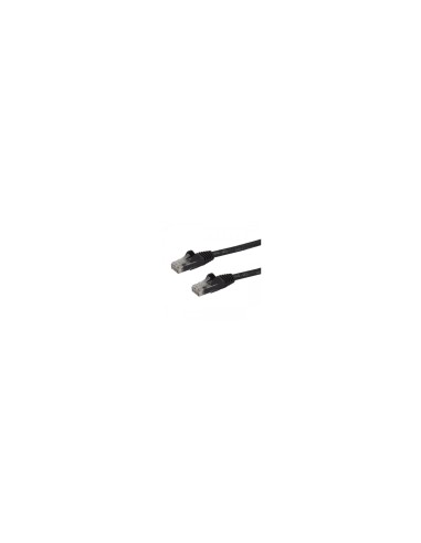 StarTech.com Cable de red Cat6 Ethernet de Red RJ45 UTP sin Enganches - 24AWG - 1.5m Negro