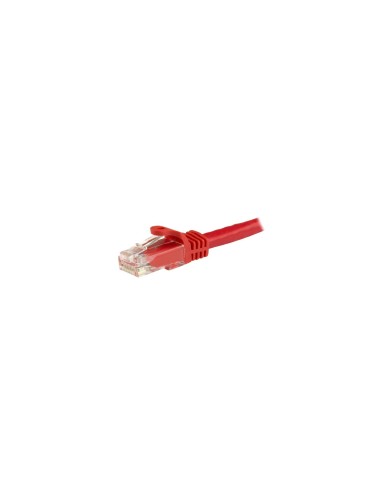 StarTech.com Cable de red Cat6 Ethernet RJ45 sin Enganches UTP 24AWG - 1.5m Rojo
