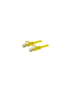 StarTech.com Cable de red Cat6 Ethernet RJ45 sin Enganches UTP 24AWG - 1.5m Amarillo