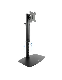 SOPORTE MONITOR TOOQ DE MESA DE 17P A 27P NEGRO 2