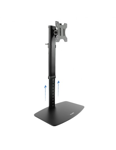 SOPORTE MONITOR TOOQ DE MESA DE 17P A 27P NEGRO