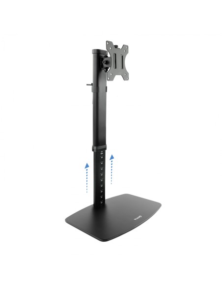 SOPORTE MONITOR TOOQ DE MESA DE 17P A 27P NEGRO