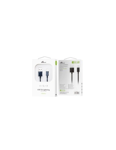 Home Serie Enjoy YCB-01-IPB cable USB 2.0 a Lightning 1m Negro