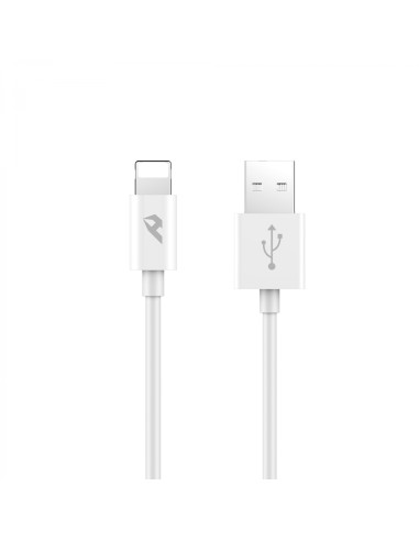 Home Serie Enjoy YCB-01-IPW cable de USB 2.0 a Lightning 1m Blanco