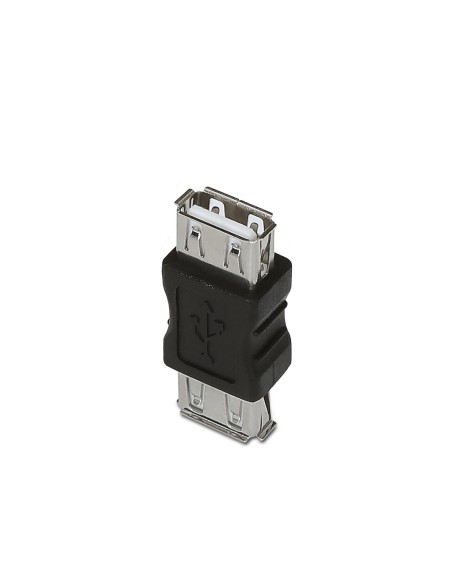 ADAPTADOR AISENS USB TIPO A HEMBRA EN AMBOS EXTREMOS NEGRO A103-0037