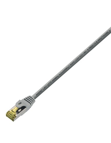 LATIGUILLO DE RED AISENS RJ45 S/FTP CAT7 10 GIGABITS/S CONDUCTOR OFC 2M GRIS A146-0335