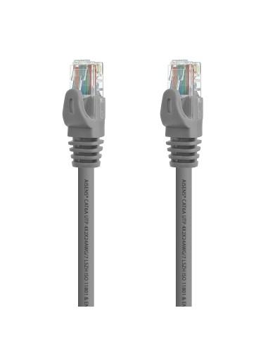 LATIGUILLO DE RED AISENS RJ45 UTP CAT6A 2M GRIS A145-0327
