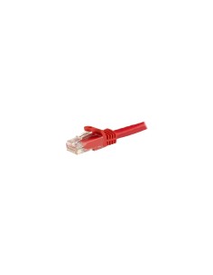 StarTech.com Cable de 1m Rojo de Red Gigabit Cat6 Ethernet RJ45 sin Enganche - Snagless - N6PATC1MRD 2