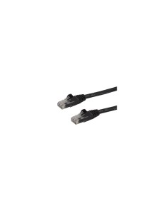 StarTech.com Cable de Red Ethernet Snagless Sin Enganches Cat 6 Gigabit 2m - Negro - N6PATC2MBK