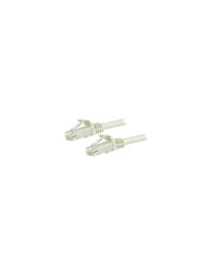 StarTech.com Cable de Red Ethernet Cat6 Snagless de 3m Blanco - Cable Patch RJ45 UTP - N6PATC3MWH
