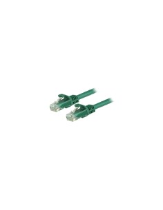 StarTech.com Cable de 0,5m Verde de Red Gigabit Cat6 Ethernet RJ45 sin Enganche - Snagless - N6PATC50CMGN
