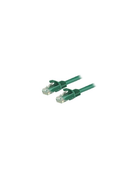 StarTech.com Cable de 0,5m Verde de Red Gigabit Cat6 Ethernet RJ45 sin Enganche - Snagless - N6PATC50CMGN