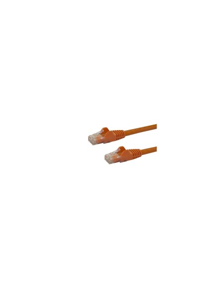 StarTech.com Cable de Red de 0,5m Naranja Cat6 UTP Ethernet Gigabit RJ45 sin Enganches - N6PATC50CMOR