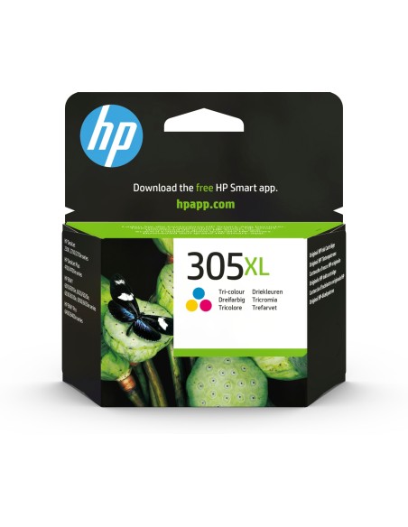 HP 305XL Cartucho de Tinta Original Alta Capacidad Tricolor