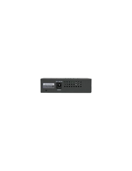 StarTech.com Inyector de Alimentación PoE Power over Ethernet Midspan 4 Puertos Gigabit RJ45 de Pared - 802.3 at af