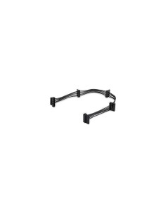 StarTech.com Cable Adaptador Bifurcador Divisor Splitter de Alimentación SATA de 40cm - 4x Receptáculos Hembra SATA