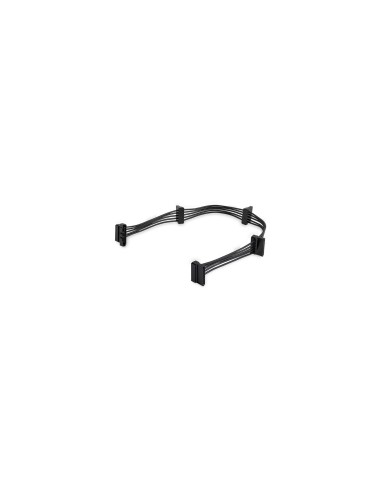 StarTech.com Cable Adaptador Bifurcador Divisor Splitter de Alimentación SATA de 40cm - 4x Receptáculos Hembra SATA