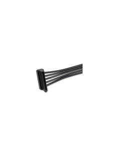 StarTech.com Cable Adaptador Bifurcador Divisor Splitter de Alimentación SATA de 40cm - 4x Receptáculos Hembra SATA 2