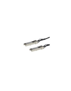 StarTech.com Cable de 5m SFP+ Direct-Attach Twinax MSA - 10 GbE Macho a Macho - Negro