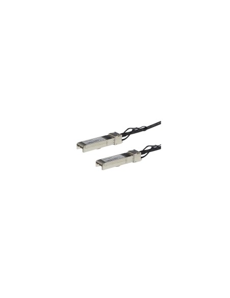 StarTech.com Cable de 5m SFP+ Direct-Attach Twinax MSA - 10 GbE Macho a Macho - Negro
