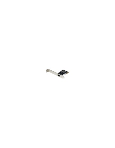 StarTech.com Adaptador Tarjeta de Red NIC PCI Express PCI-e de 1 Puerto Gigabit Ethernet - 1x RJ45 Hembra - Perfil Doble