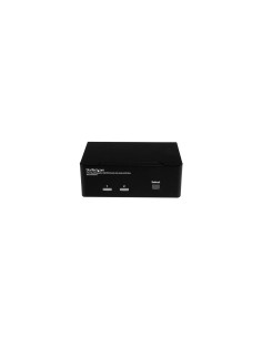 StarTech.com Switch Conmutador KVM de 2 Puertos DisplayPort - 4K 60Hz Negro 2