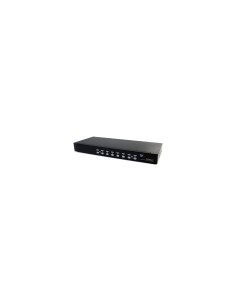 StarTech.com Conmutador Switch KVM 8 Puertos de VÍ­deo VGA HD15 USB 2.0 USB A y Audio - 1U Rack Estante
