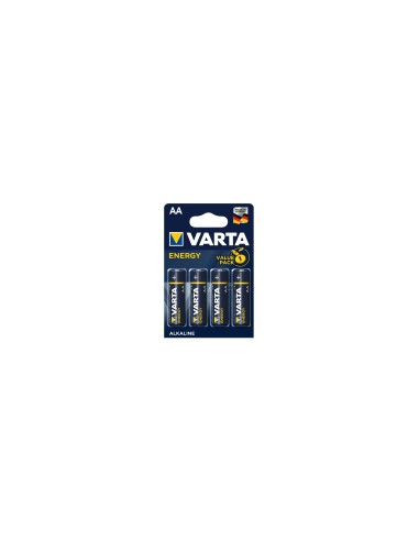 Varta blister 4 pilas alcalinas LR6 AA energy