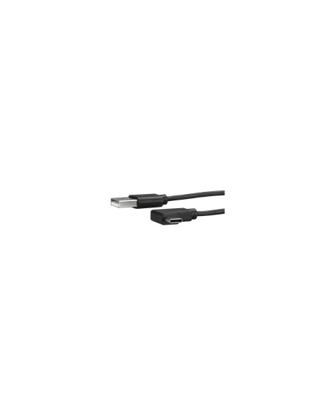 StarTech.com Cable de 1m USB-A a USB-C Acodado a la Derecha - Macho a Macho - Negro