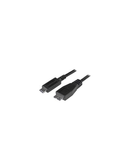 StarTech.com Cable Adaptador de 50cm USB-C a Micro USB-B - macho a macho - negro