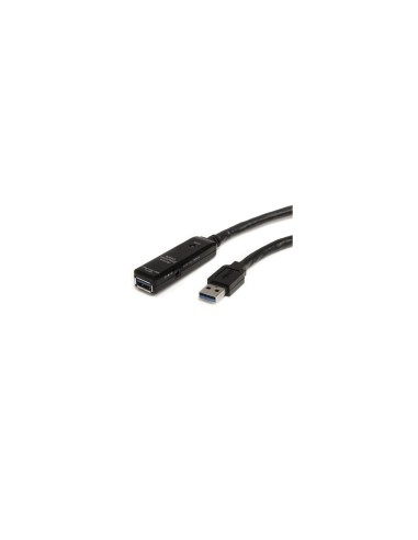 StarTech.com Cable Extensor Alargador USB 3.0 SuperSpeed Activo de 10m - USB A Macho a Hembra - Negro