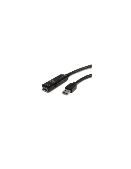 StarTech.com Cable Extensor Alargador USB 3.0 SuperSpeed Activo de 10m - USB A Macho a Hembra - Negro