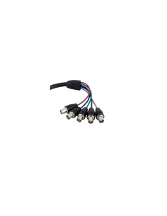 StarTech.com Cable de 30 cm Coaxial para Monitor HD15 VGA a 5 BNC RGBHV - Macho a Hembra - negro 2