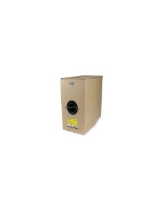 StarTech.com Rollo Bobina de 304,8m de Cable de Red Sólido Bulk a Granel UTP Cat6 Certificado CMR Riser RJ45 - gris