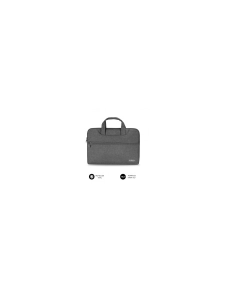 funda subblim ordenador business laptop sleeve universal 15.6p gris SUB-LS-1BS0101