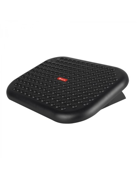 Reposapies ergonomico ngs inclinacion 0 a 15 altura ajustable 448x335mm pies antideslizantes negro FOOTNEST