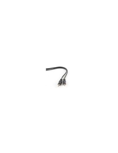 Cable audio estereo gembird 3.5mm macho a macho 10m negro CCA-404-10M