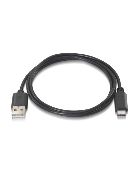 Cable aisens usb 2.0 tipo-a macho a usb tipo-c macho 3a 1m negro A107-0051