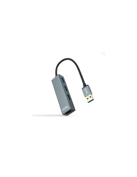 Hub nanocable usb 3.1 4 puertos gris 10.16.4402